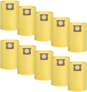 10 Pack VHBL Vacuum Dust Bags For Vacmaster Shop Vac 12-16 GALLON Wet/Dry, High Efficiency Replacement Filter Bag for Vac Master (12-16 Gallon)