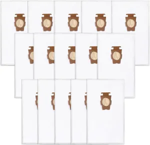 15Pack 204814 Bags Compatible with Kirby Vacuum Bags 205811 Style F,204811,204814,Fit for Kirby All Generation G,Sentria, Sentria II, Avalir, Avalir II