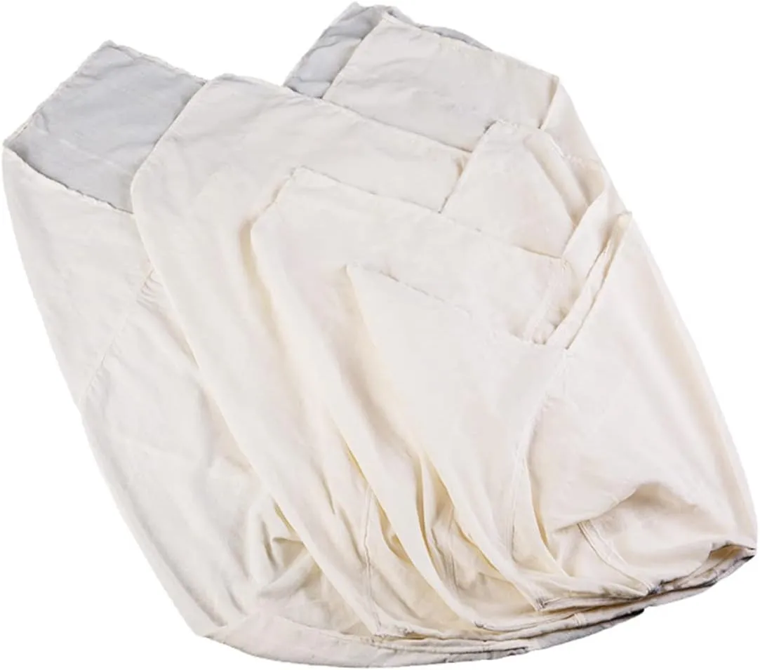 1pc Cotton Mesh Strainer Bag for Soybean Milk Juice Brew Bag for Home Brewing Fine Mesh for Pulp Removal