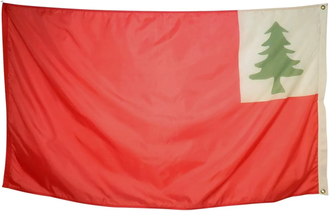 2x3' New England Continental Flag, All Weather Nylon for Outdoor, Made In USA
