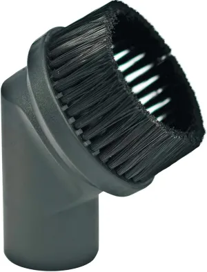 302002509 Suction Brush Nozzle D36, Black; 36mm; Nylon Bristles; 3 Inches Diameter for use with Nilfisk Alto ATTIX Vacuum Cleaners
