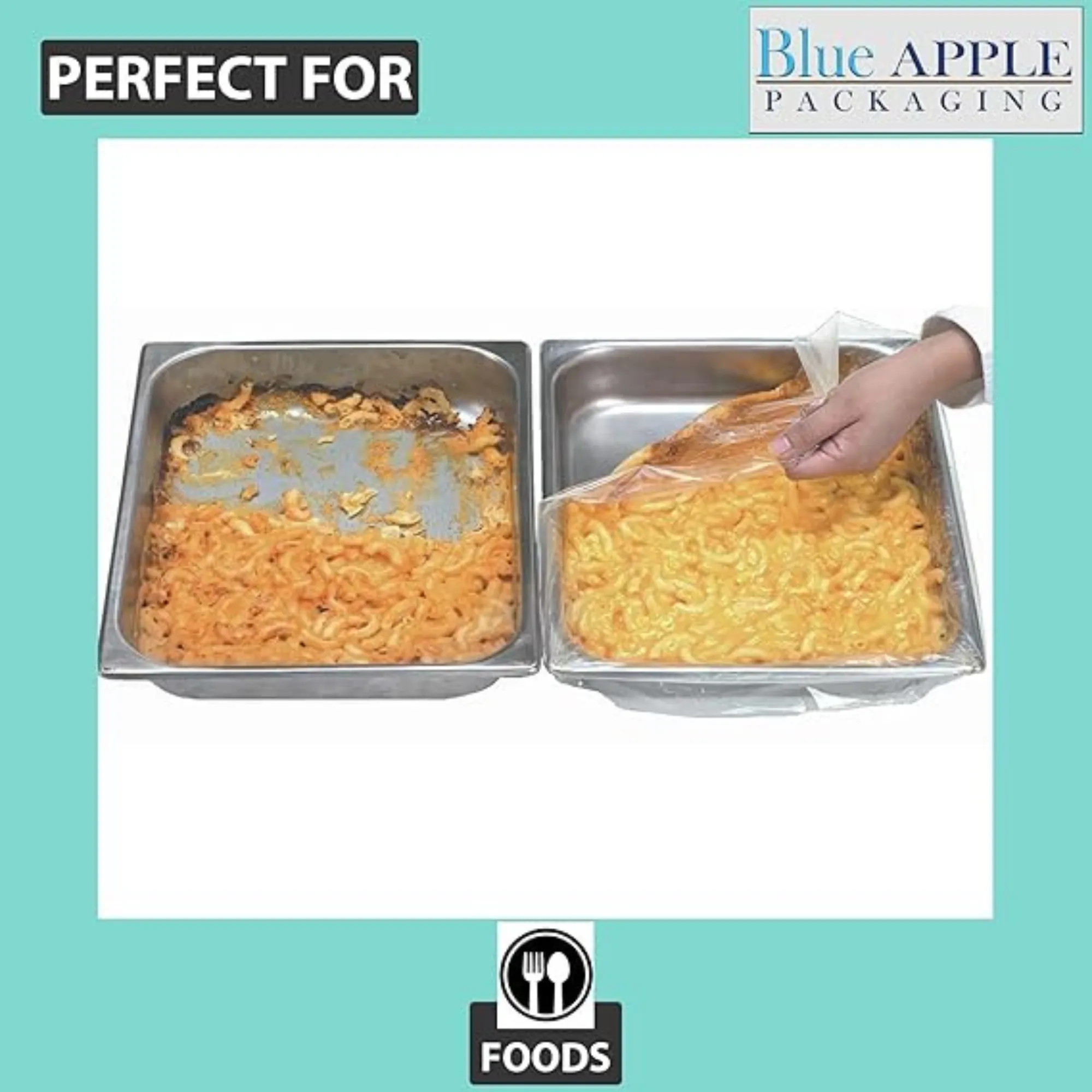 34X12 inches Pan Liners Poly Nylon 1 Mil Full Pan Shallow and Medium PN