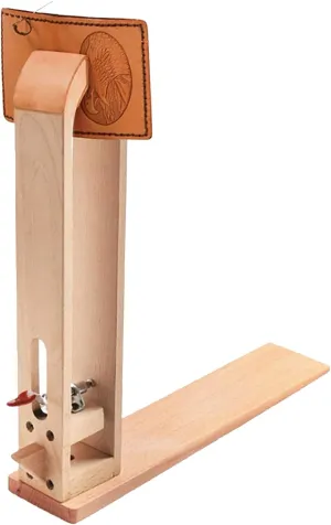 360° Rotation Wood Sewing Pony Horse Leather Craft Table Lacing Desktop for DIY Hand Stitching Leathercraft Tools
