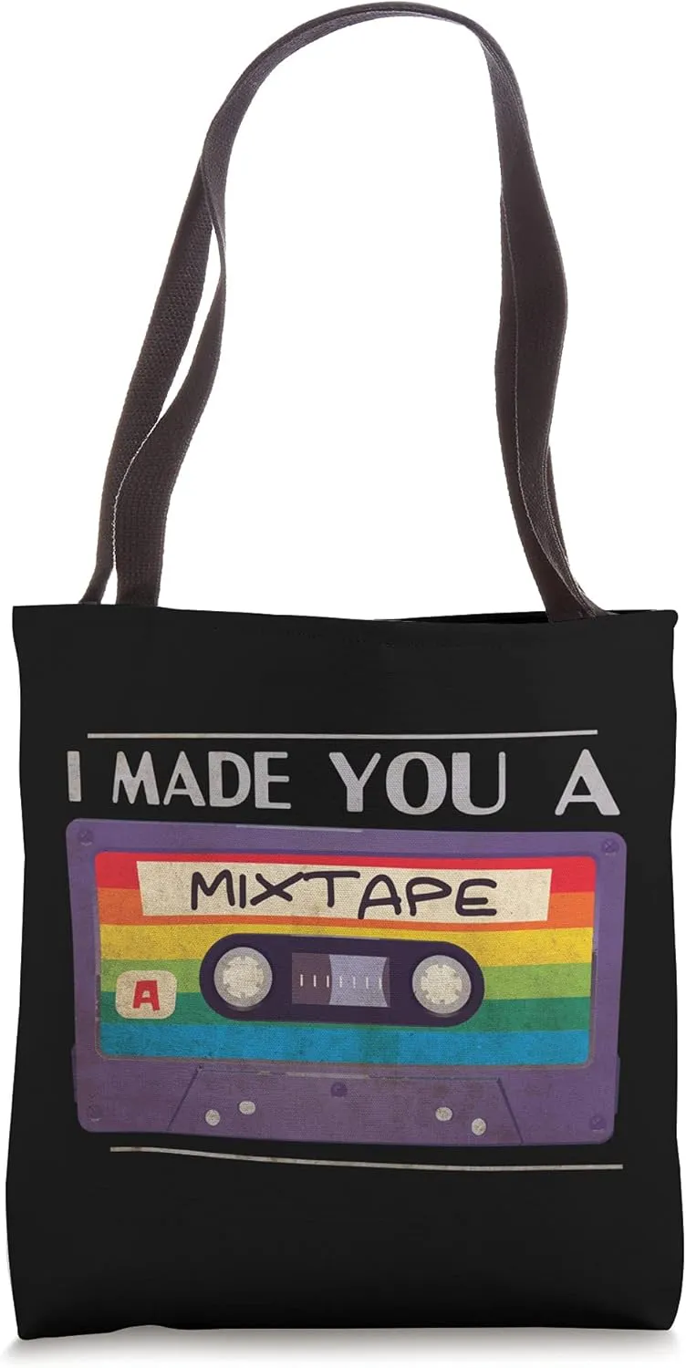 80s & 90s Classic Mixtape - Vintage Retro 80s Costume Tote Bag