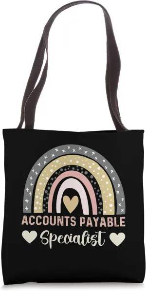Accounts Payable Specialist rainbow Tote Bag