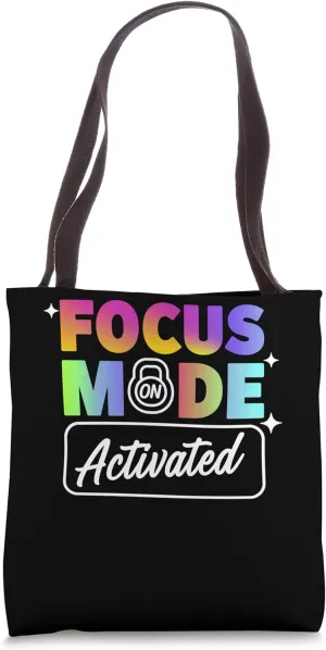 Activated Focus Mode Rainbow Art Tote Bag
