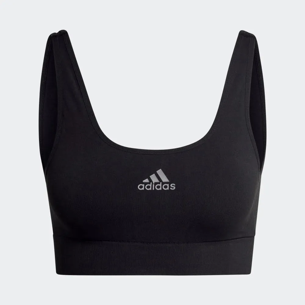 Adidas Women's Micro Stretch Seamless Wireless Lounge Bra