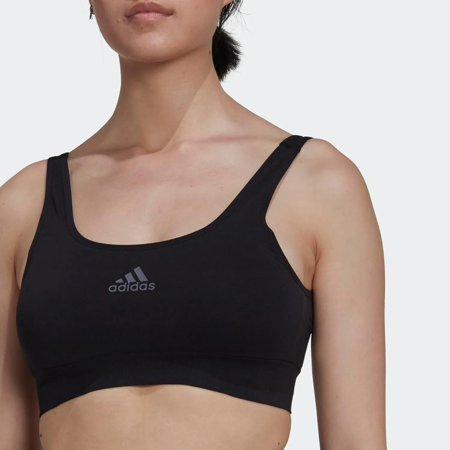 Adidas Women's Micro Stretch Seamless Wireless Lounge Bra