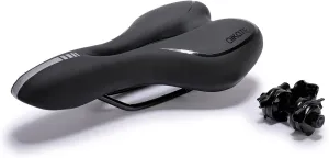 AIKATE Comfortable Bike Saddle, Road Mountain MTB Gel Bicycle Seat for Men and Women, Provides Great Comfort for Riding Bike