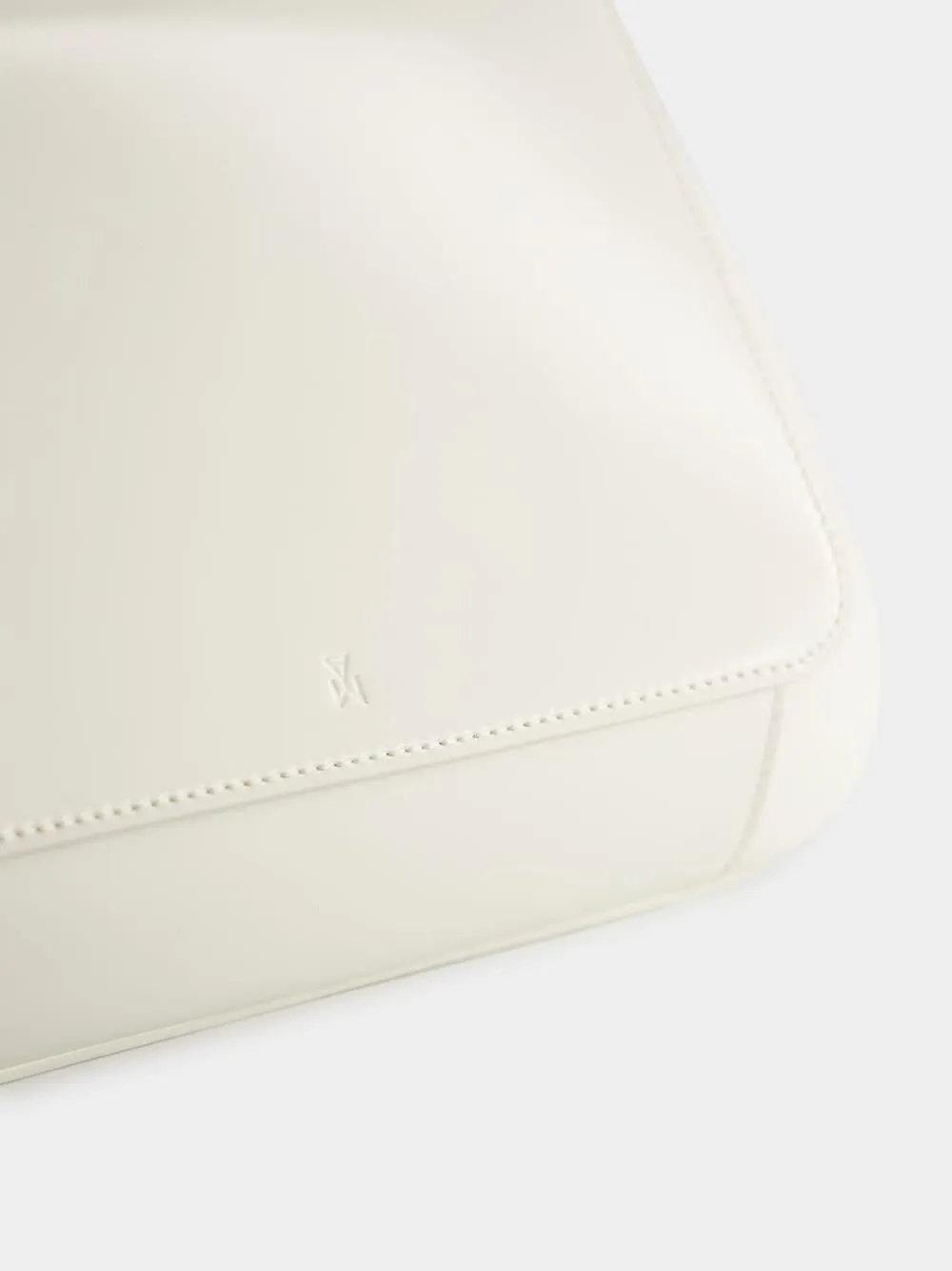 Almond Calf Ami Shoulder Bag