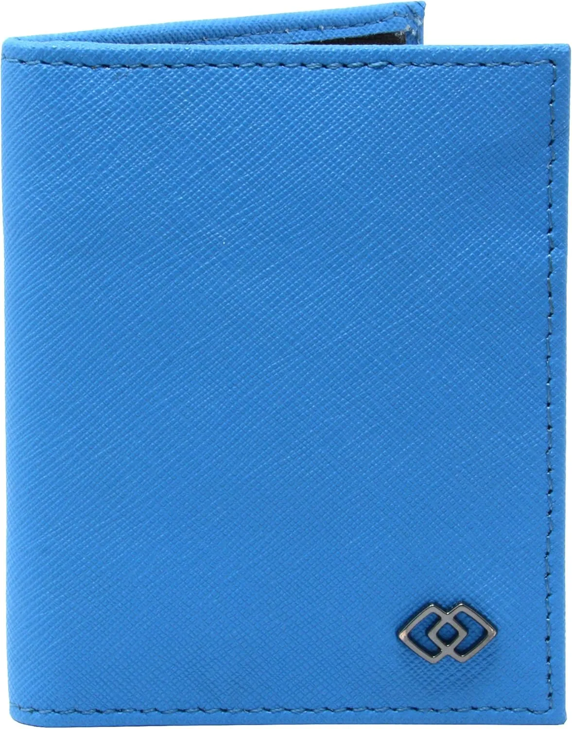 Alpine Swiss Double Diamond RFID Business Card Case Wallet