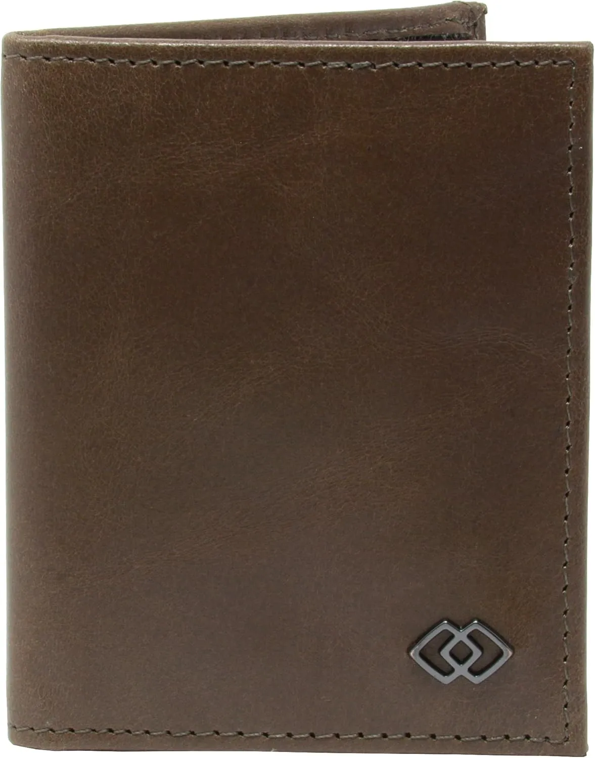 Alpine Swiss Double Diamond RFID Business Card Case Wallet