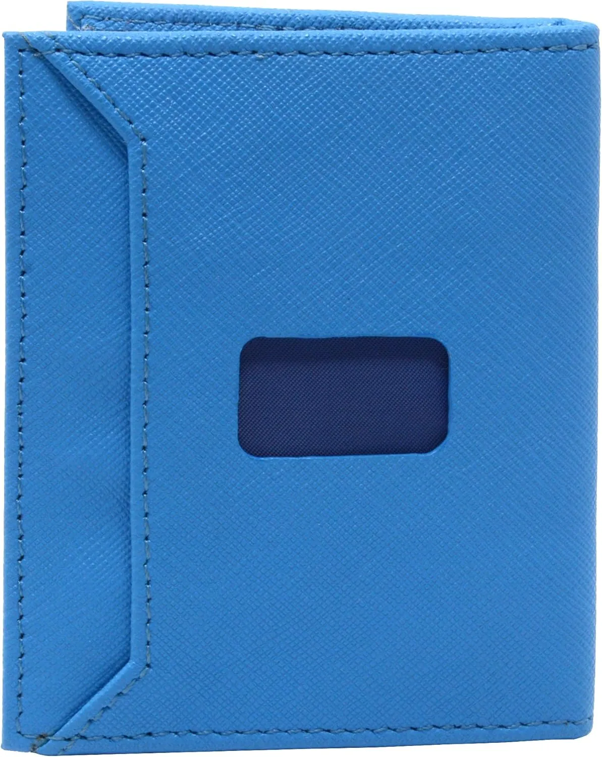 Alpine Swiss Double Diamond RFID Business Card Case Wallet