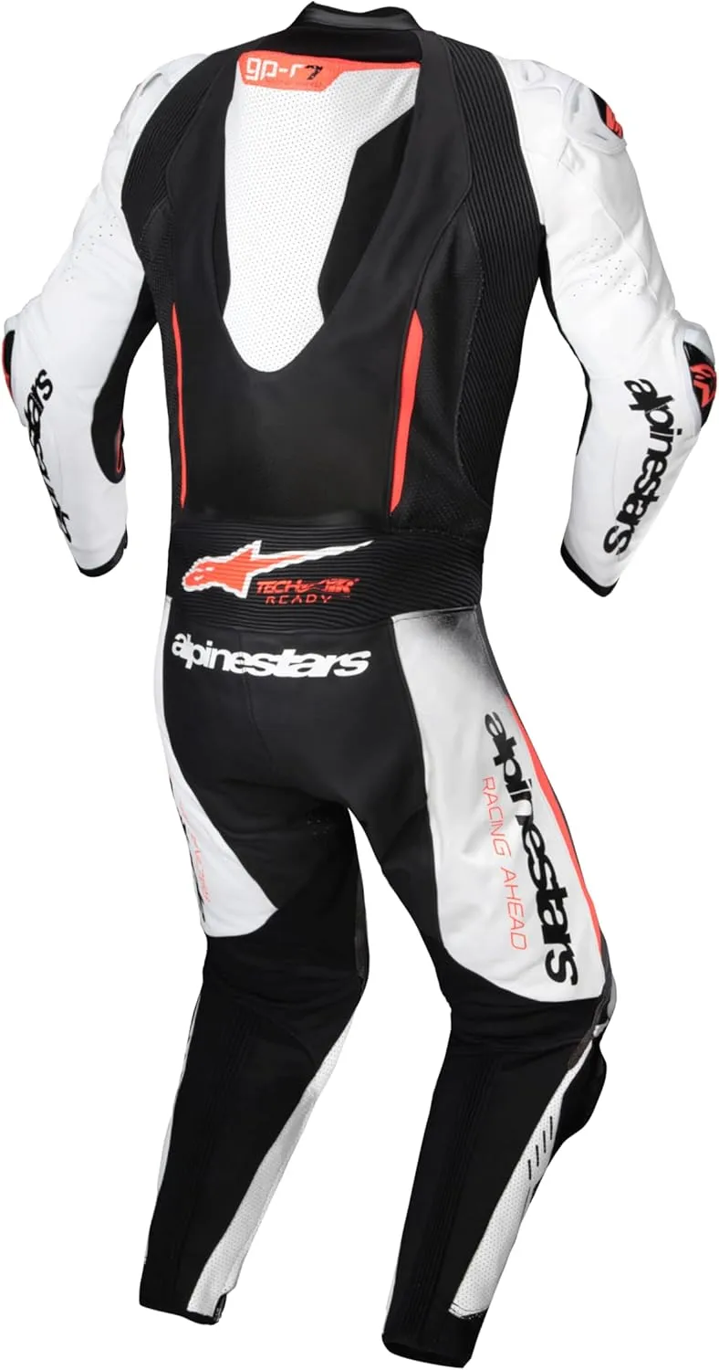 Alpinestars GP R7 1PC Leather Suit, Race-Ready Design, CE Certified, Advanced Ventilation, Superior Protection
