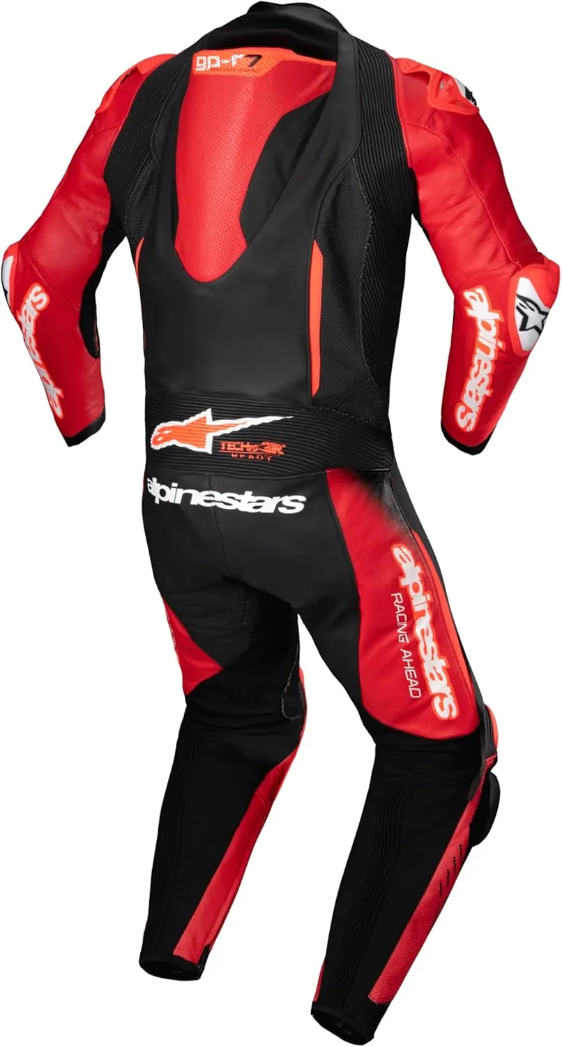 Alpinestars GP R7 1PC Leather Suit, Race-Ready Design, CE Certified, Advanced Ventilation, Superior Protection