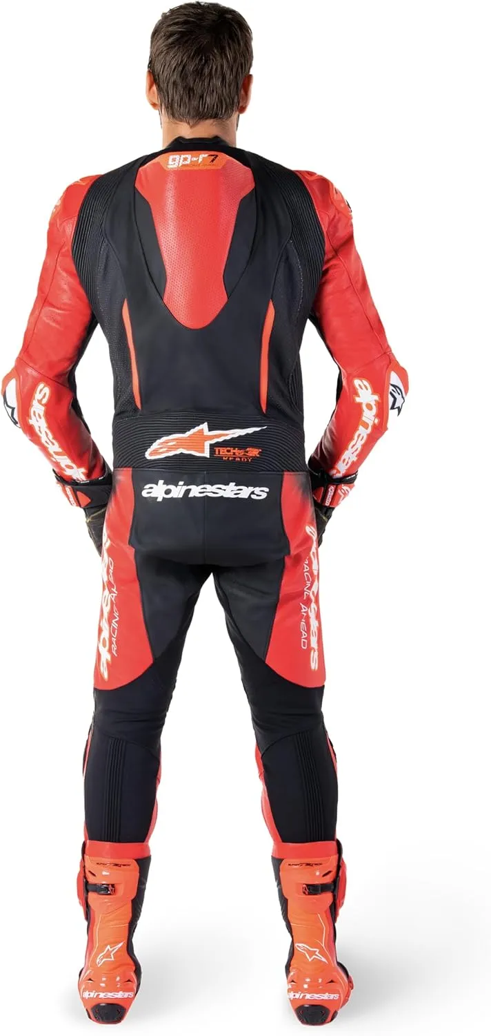 Alpinestars GP R7 1PC Leather Suit, Race-Ready Design, CE Certified, Advanced Ventilation, Superior Protection