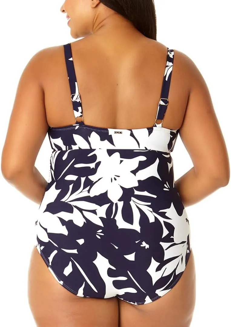 Anne Cole Retro Twist One-Piece