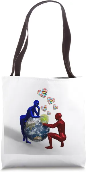 Ask Me About Cohesion - Love Peace Unity Respect Tote Bag