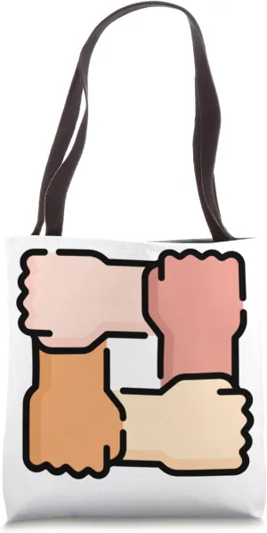 Ask Me About Cohesion - Love Peace Unity Respect Tote Bag