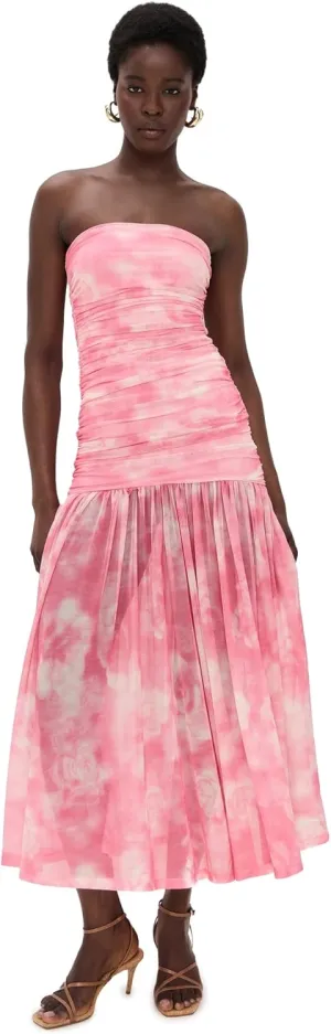 Bardot Women's Solana Printed Mesh Dress