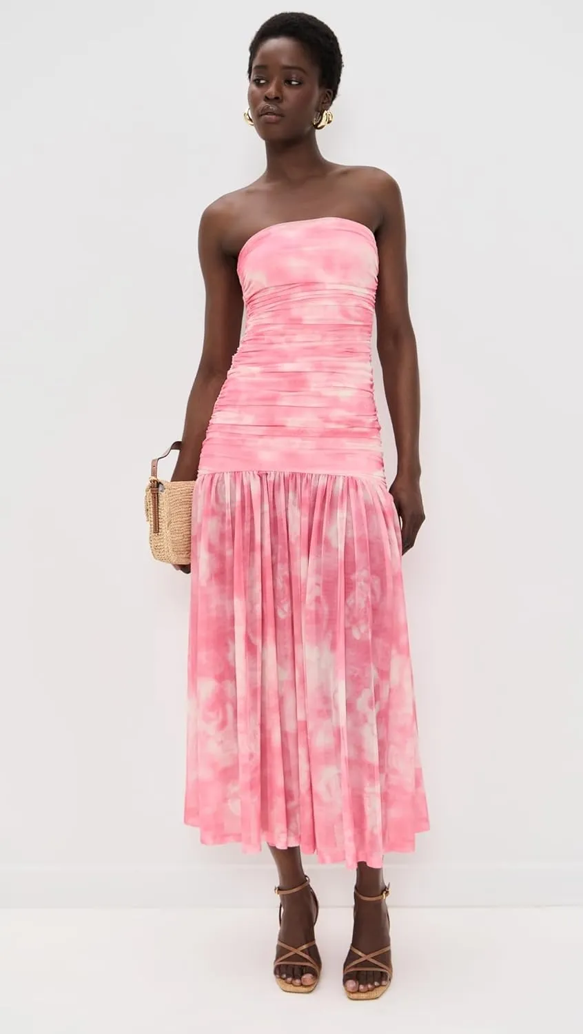Bardot Women's Solana Printed Mesh Dress