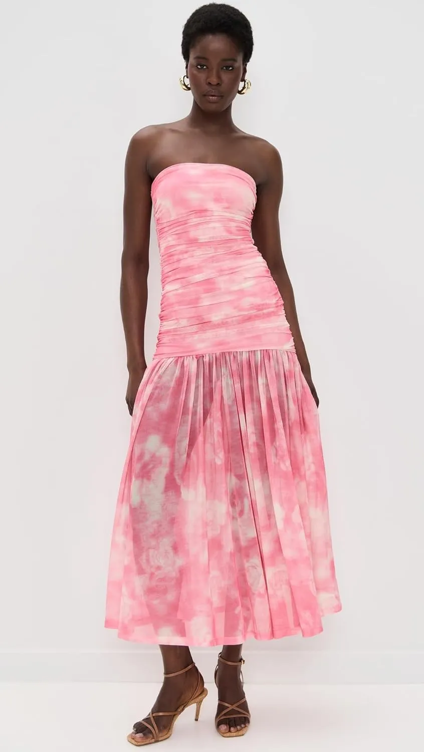 Bardot Women's Solana Printed Mesh Dress