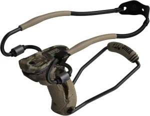 Barnett King Rat Slingshots, Powerful Slingshot for Adults and Kids Alike, Includes Power Band, Brushed Leather Pouch, & Slingshot Ammo