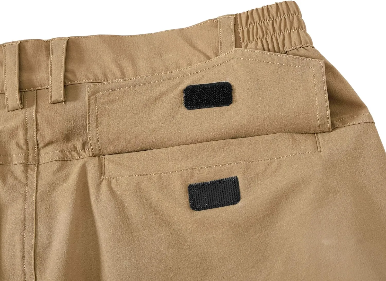BASUDAM Men's Cargo Hiking Pants Quick Dry Lightweight Stretch Water Resistant Summer Outdoor Work Travel with Pockets