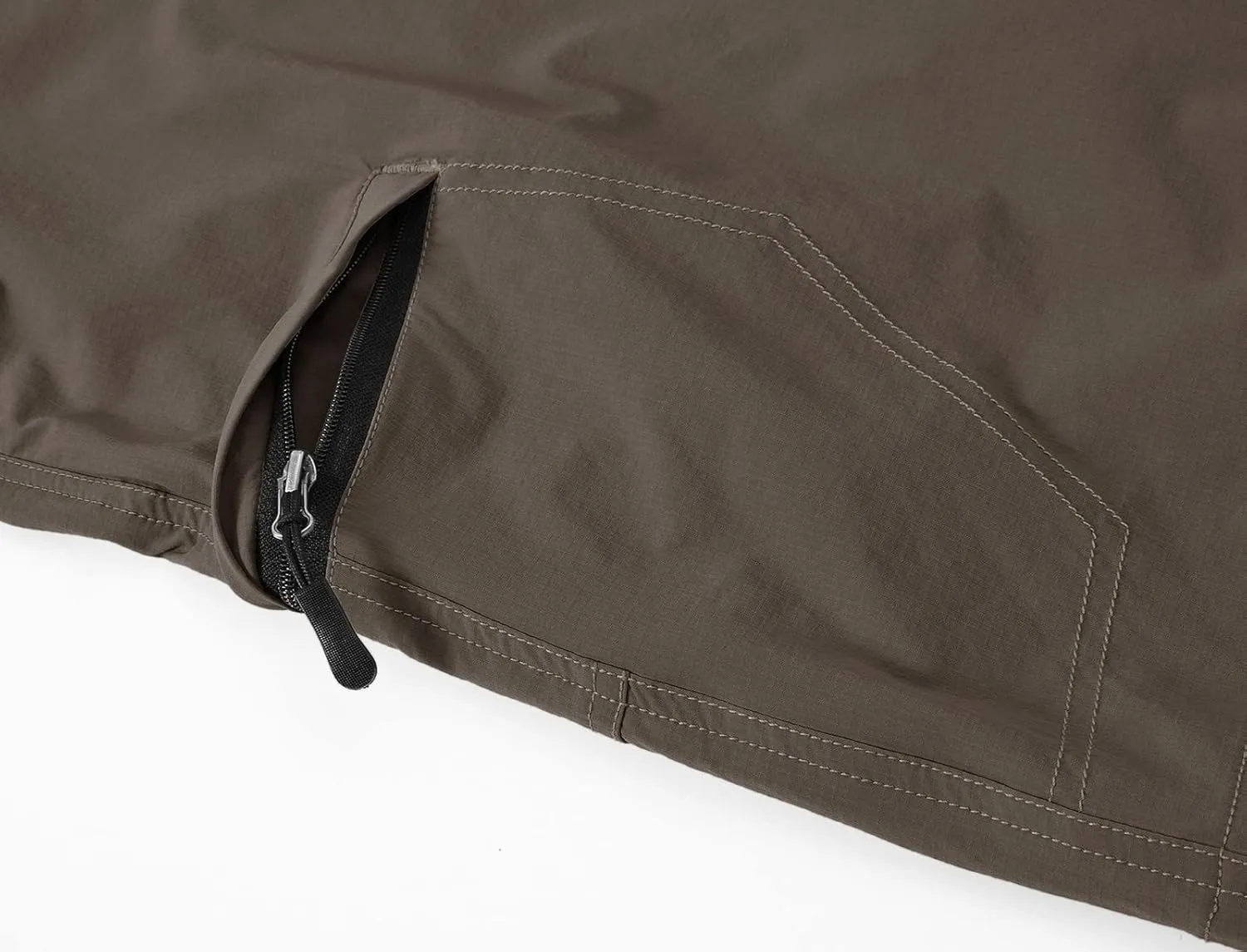 BASUDAM Men's Cargo Hiking Shorts Stretch Quick Dry Lightweight Work Shorts 6 Pockets for Camping Travel