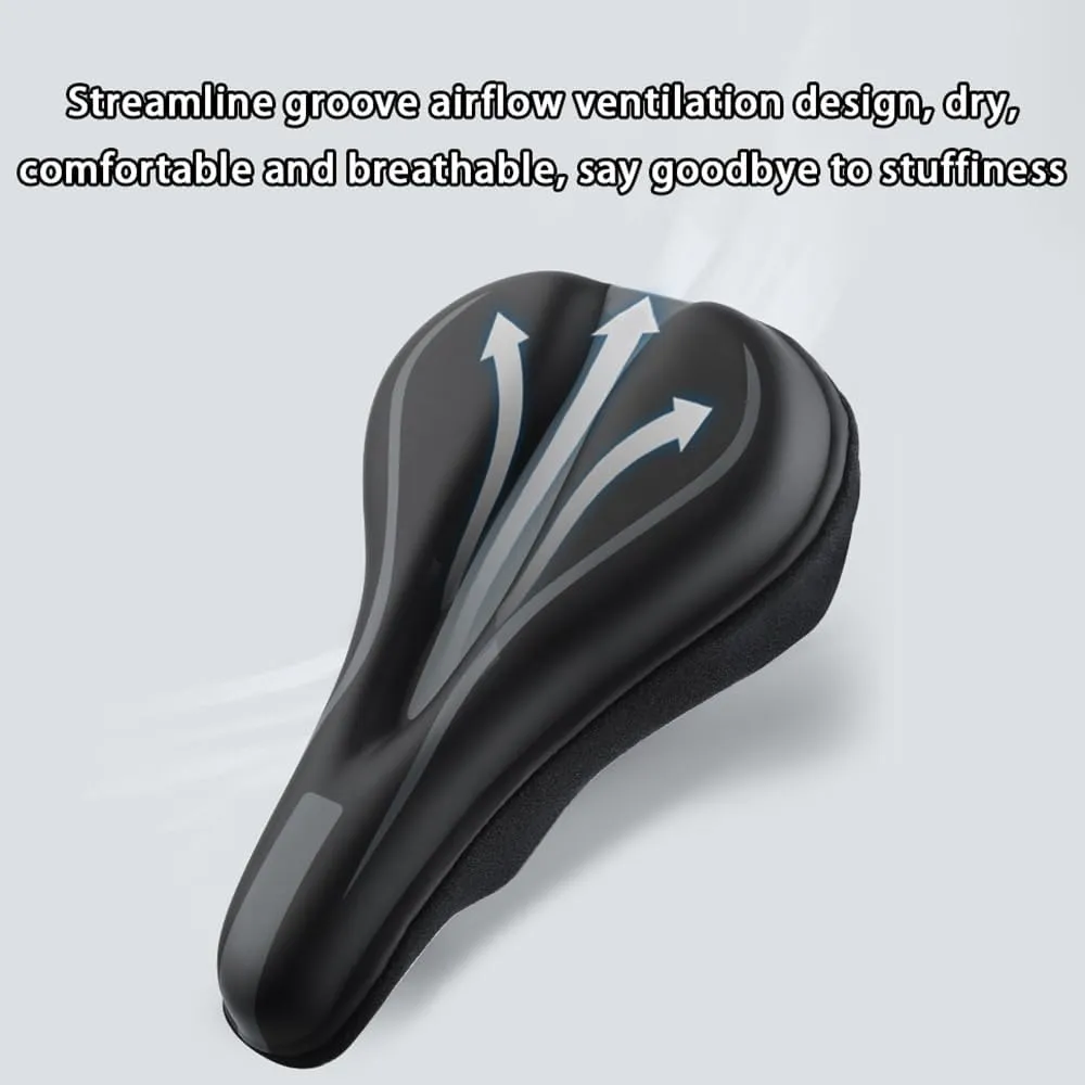 Bike Seat Cushion for Diamondback Bicycles Line Bicycles Mason Trail Bicycles Mission 1, Soft Comfort Breathable Bike Seat Cover Gel Padded Bike Seat Cover for Men & Women Waterproof Bike Cushion