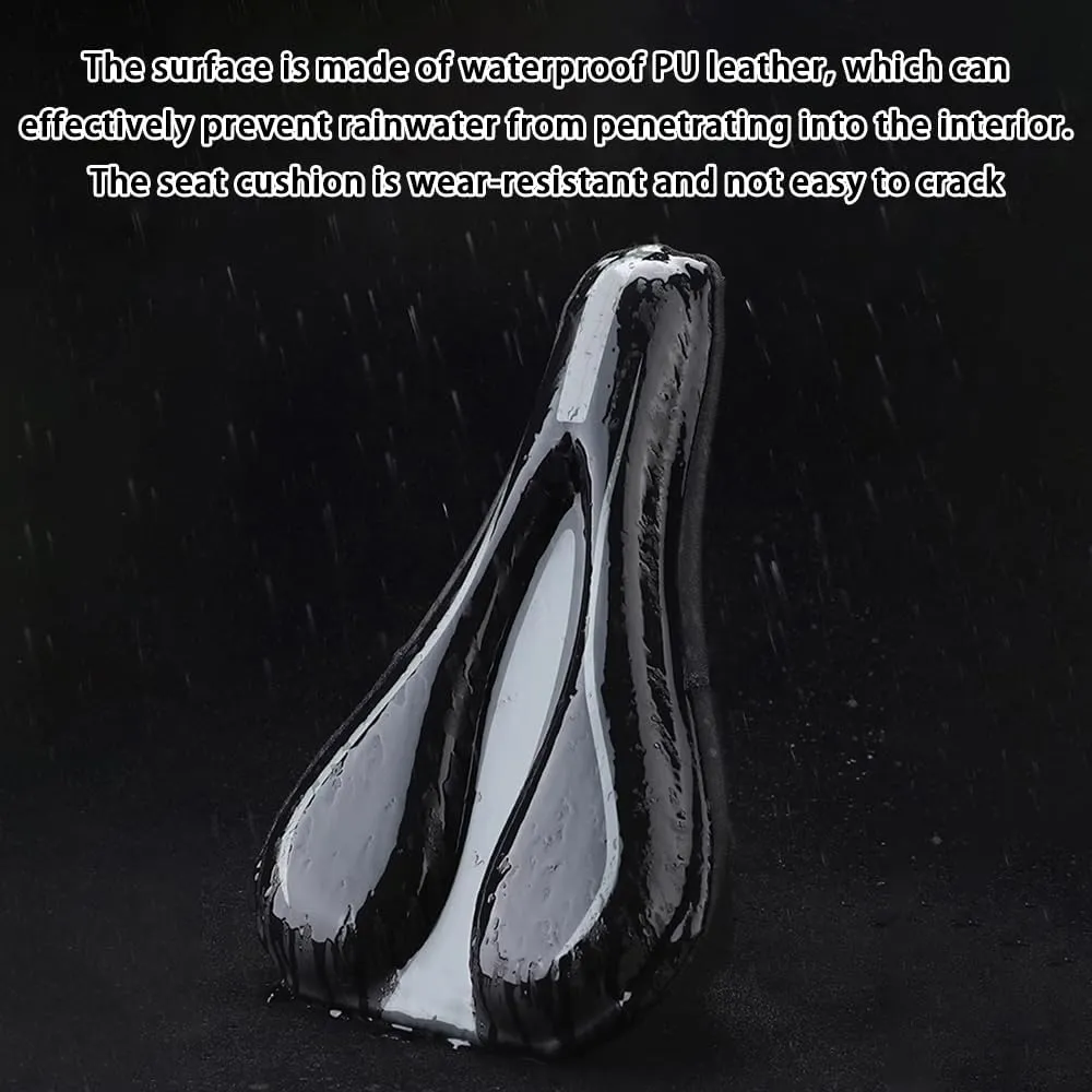Bike Seat Cushion for Diamondback Bicycles Line Bicycles Mason Trail Bicycles Mission 1, Soft Comfort Breathable Bike Seat Cover Gel Padded Bike Seat Cover for Men & Women Waterproof Bike Cushion