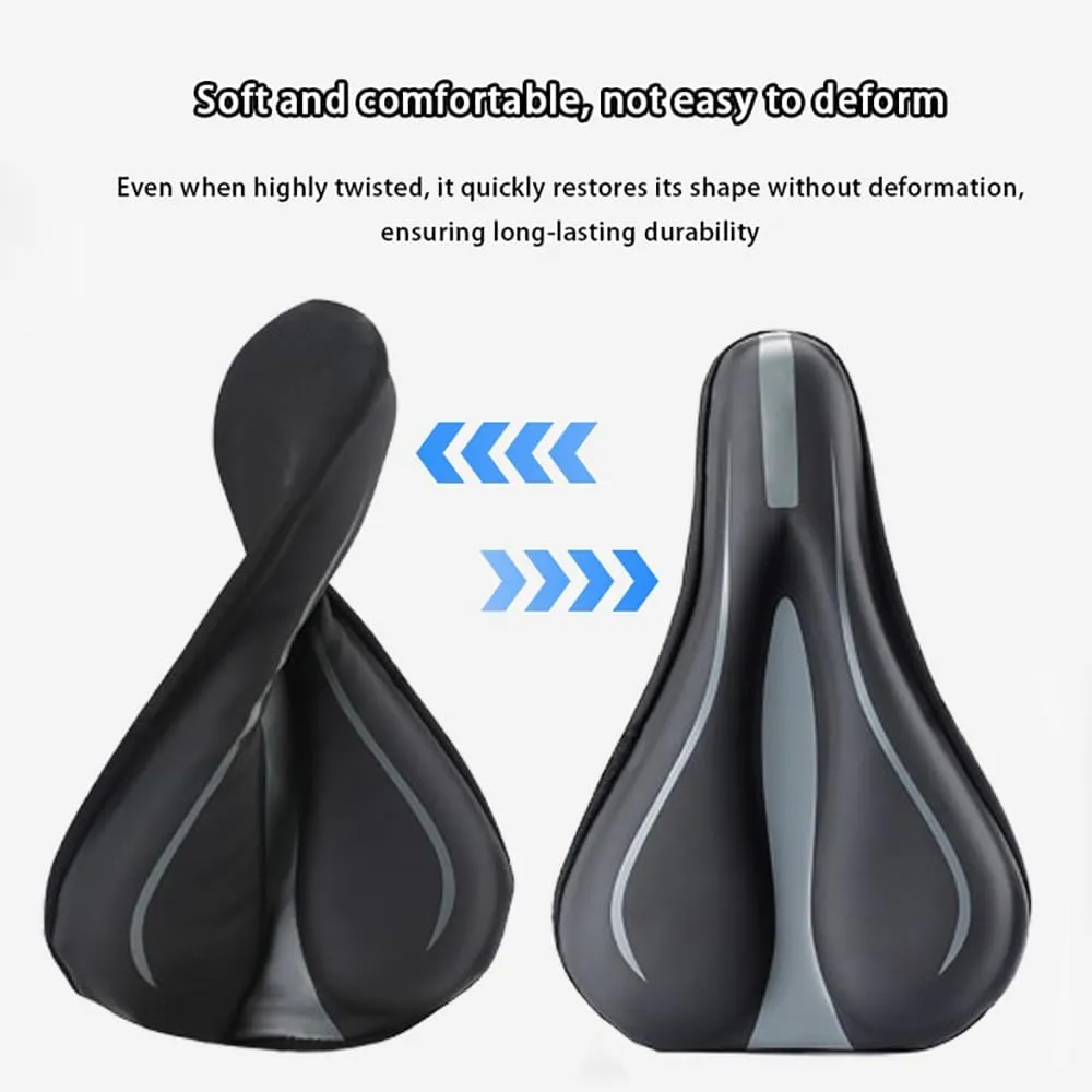 Bike Seat Cushion for Diamondback Bicycles Line Bicycles Mason Trail Bicycles Mission 1, Soft Comfort Breathable Bike Seat Cover Gel Padded Bike Seat Cover for Men & Women Waterproof Bike Cushion