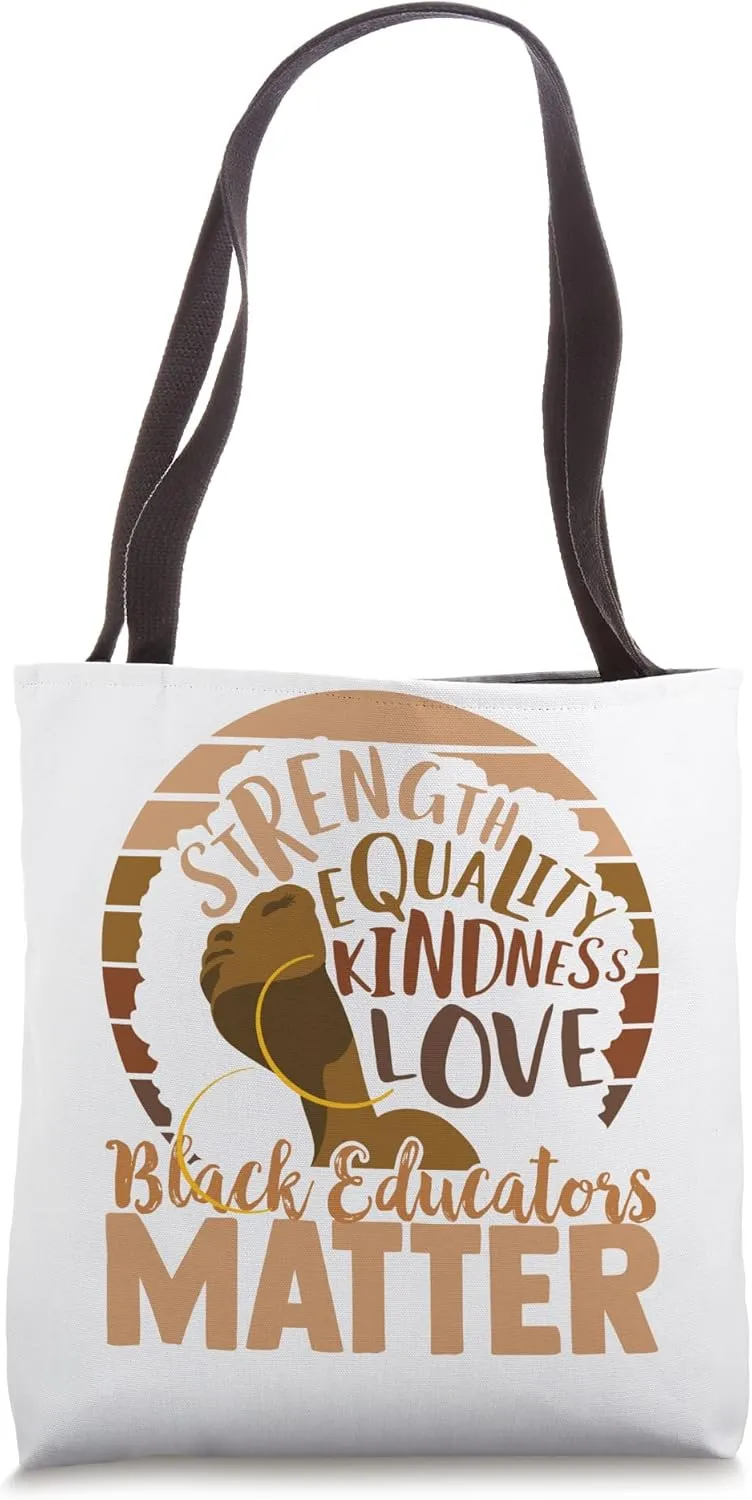Black Educators Matter Tote Bag