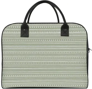 Black Watch Tartan Pattern Fashionable Large Capacity Travel Handbag Unisex