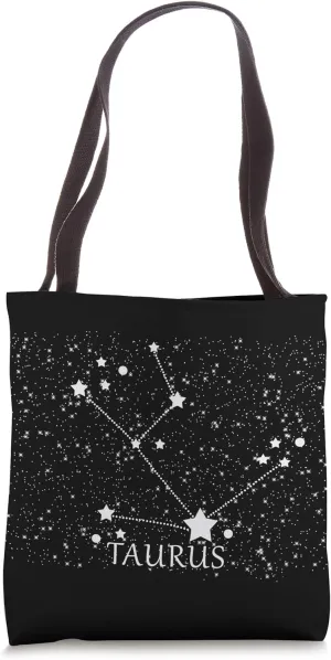 Born Taurus Horoscope Zodiac Sign Astrology Birthday Tote Bag