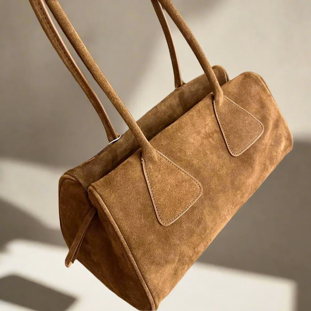Boston Lumbar Leather Shoulder Bag