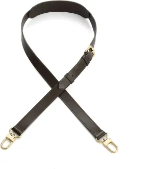 Brown Leather Cross Body Replacement Strap for Keep All 45 50 55 Speedy 35 40