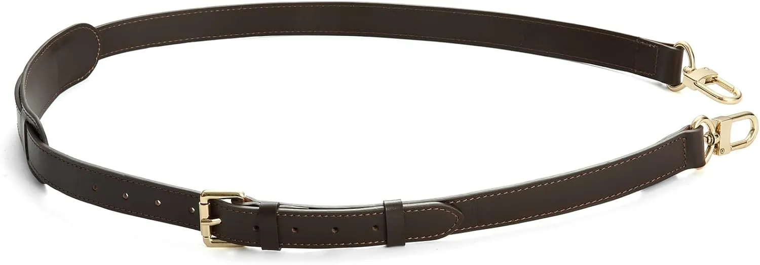 Brown Leather Cross Body Replacement Strap for Keep All 45 50 55 Speedy 35 40