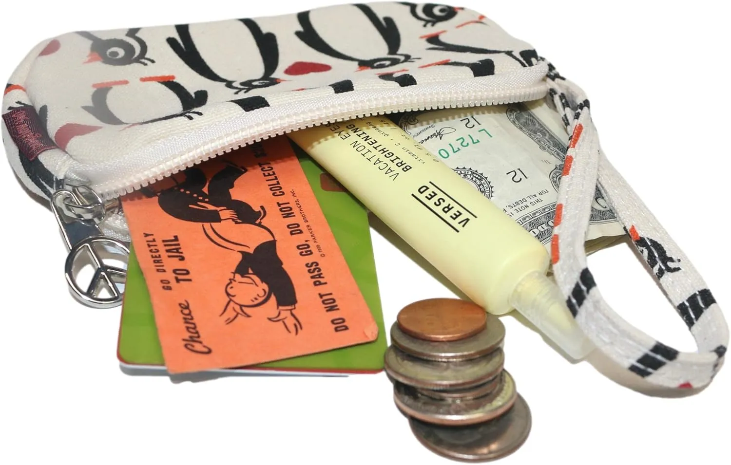 Bungalow 360 Vegan Clutch Coin Purse (Penguin)