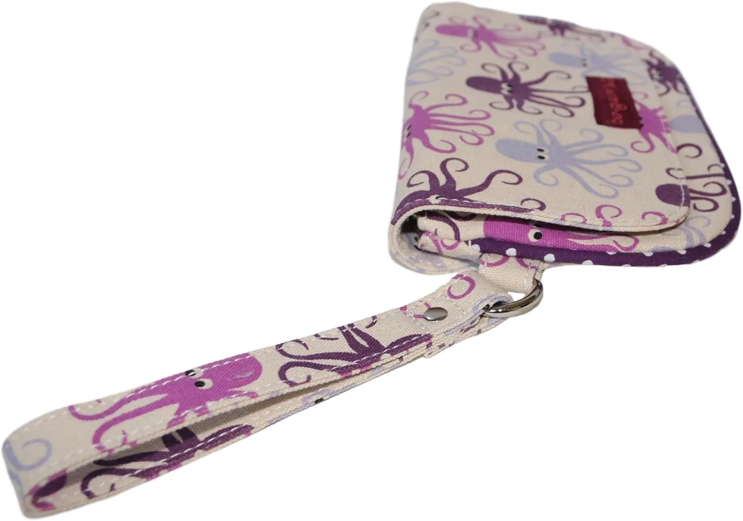 bungalow 360 Vegan Natural Canvas Wristlet