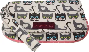 bungalow 360 Vegan Natural Canvas Wristlet