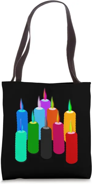 Candle Magick Magic Spells Manifest Ritual Spellwork Enchant Tote Bag