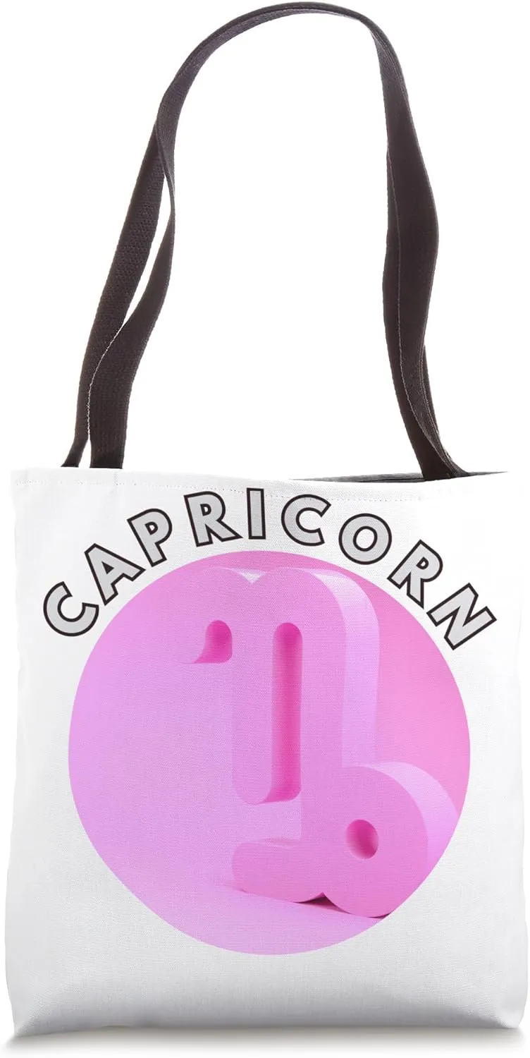 Capricorn Zodiac: The Ambitious Ascent of Determination Tote Bag