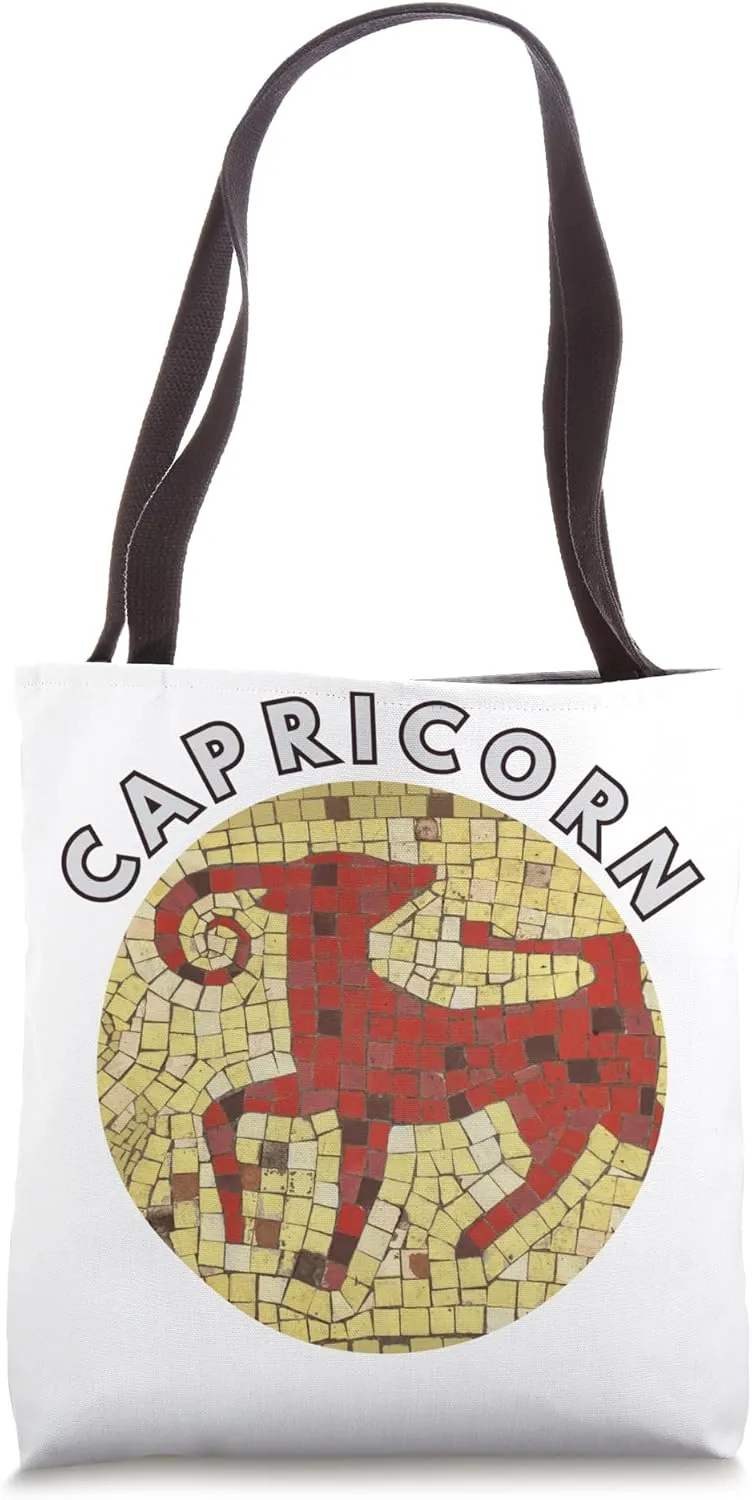 Capricorn Zodiac: The Ambitious Ascent of Determination Tote Bag