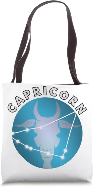 Capricorn Zodiac: The Ambitious Ascent of Determination Tote Bag