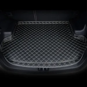 Car Cargo Liners for VW Volkswagen Atlas Cross Sport 2020-2024,Trunk Mat Protection Floor Mats Cargo Mats Boot Mats Trunk Liners All Weather Interior Accessories,F