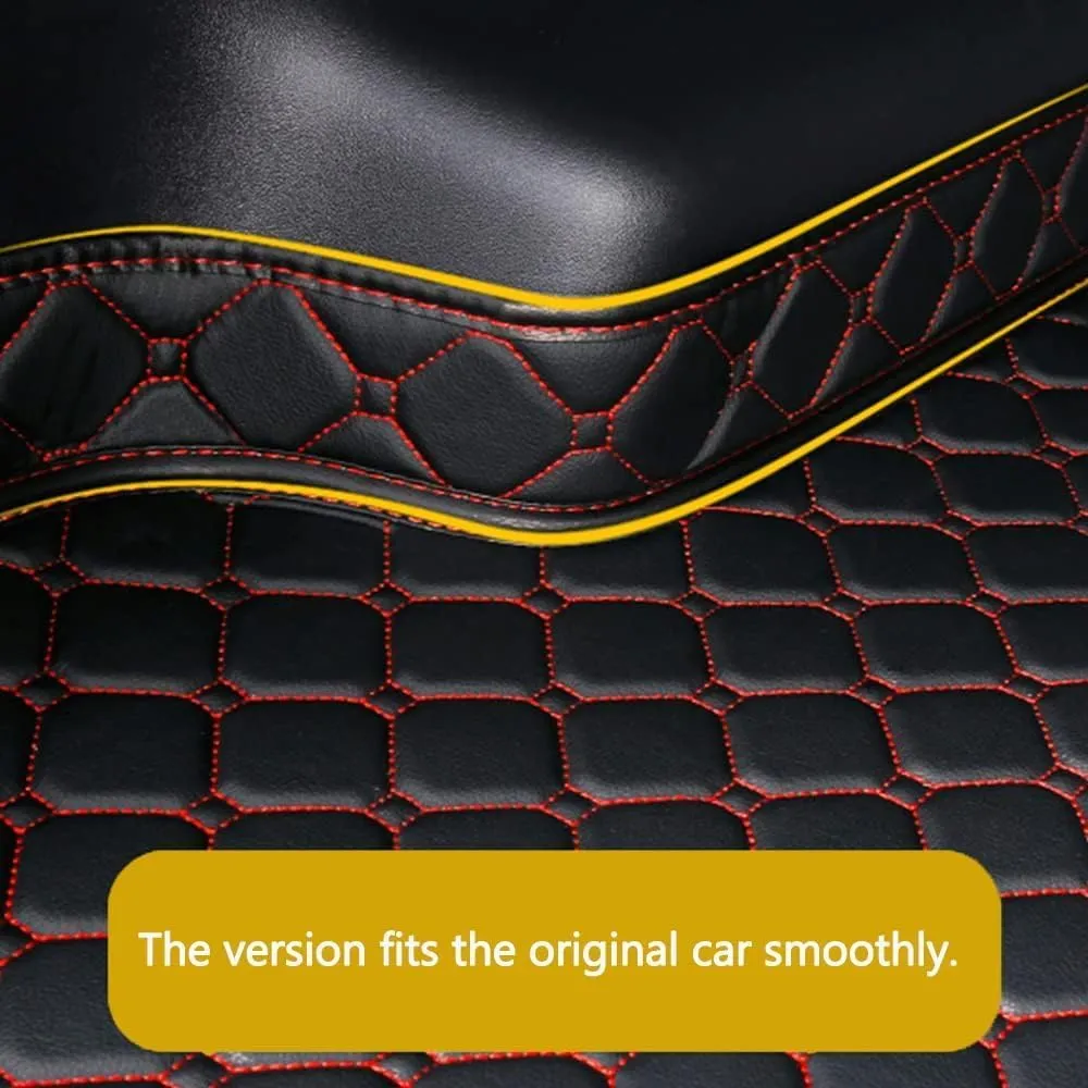 Car Cargo Liners for VW Volkswagen Atlas Cross Sport 2020-2024,Trunk Mat Protection Floor Mats Cargo Mats Boot Mats Trunk Liners All Weather Interior Accessories,F