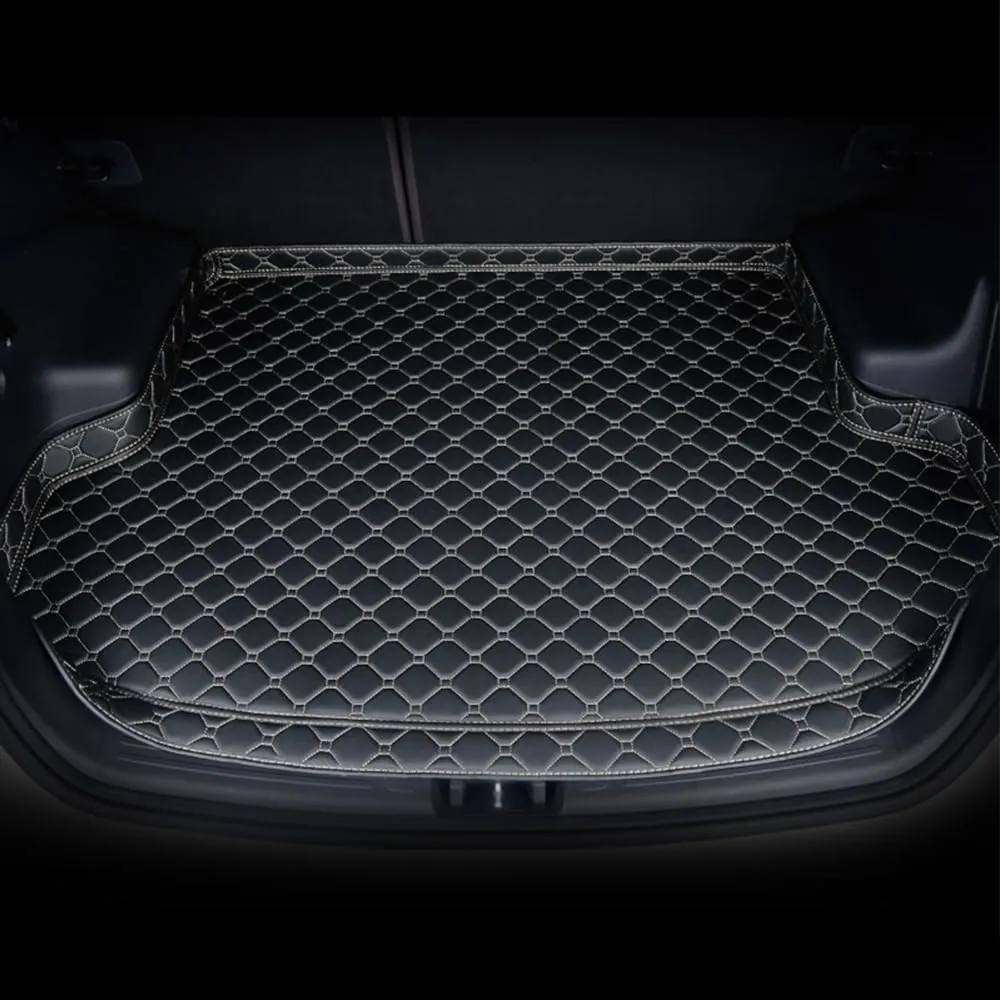 Car Cargo Liners for VW Volkswagen Atlas Cross Sport 2020-2024,Trunk Mat Protection Floor Mats Cargo Mats Boot Mats Trunk Liners All Weather Interior Accessories,F