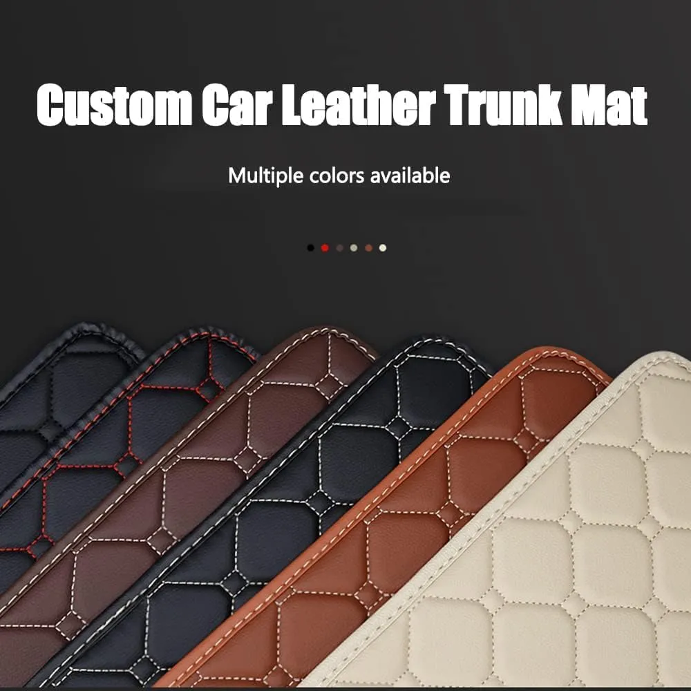 Car Cargo Liners for VW Volkswagen Atlas Cross Sport 2020-2024,Trunk Mat Protection Floor Mats Cargo Mats Boot Mats Trunk Liners All Weather Interior Accessories,F