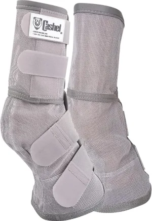 Cashel Crusader Horse Fly Leg Guards Small Pony Grey
